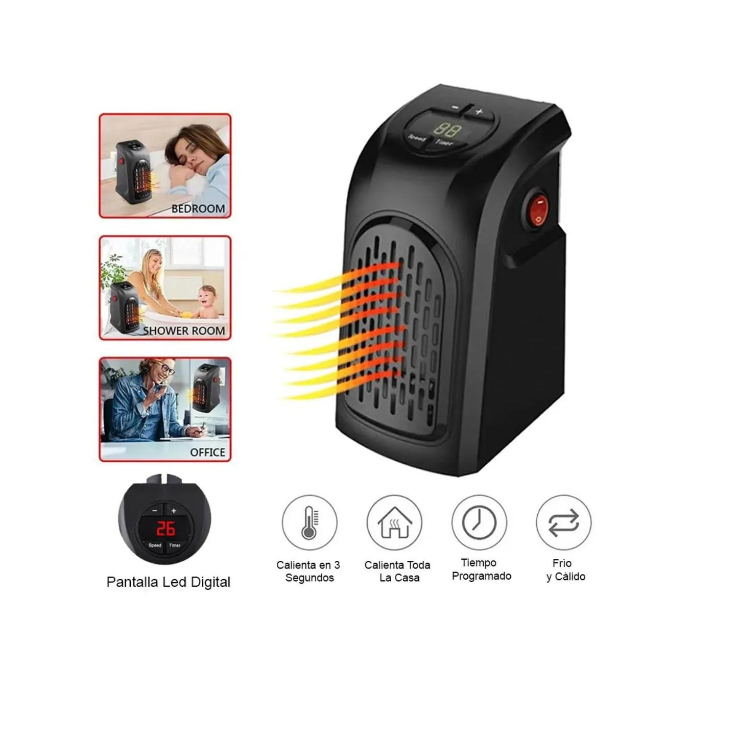 Calefactor HANDY 400 watts