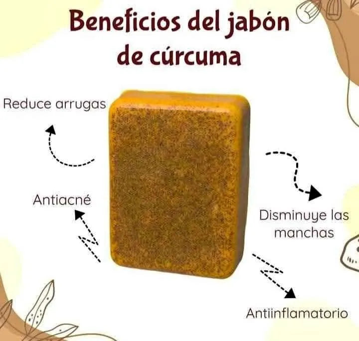 Jabón de Cúrcuma promoción 2x1