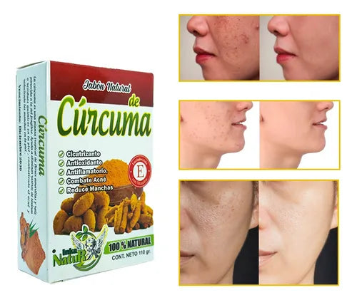 Jabón de Cúrcuma promoción 2x1